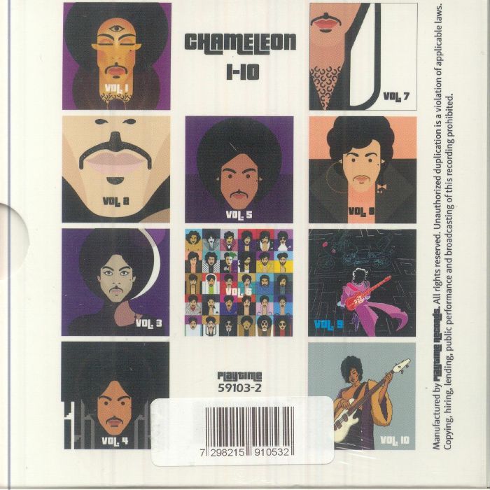 Chameleon Vol 1-10 (Reissue) - Prince (CD)