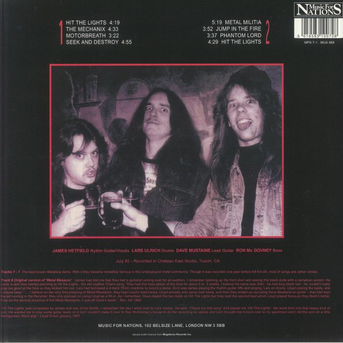 Metal Up Your Ass (Reissue) - Metallica