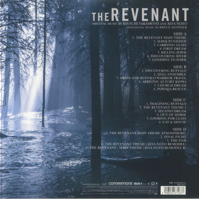 The Revenant (Soundtrack) (Reissue) - Ryuichi Sakamoto / Alva Noto