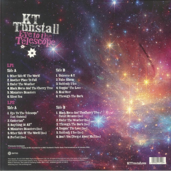 Eye to the Telescope (20th Anniversary Stargazer Deluxe Edition) - Kt Tunstall