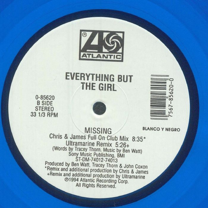 Missing (Renkli Plak) - Everything but the Girl