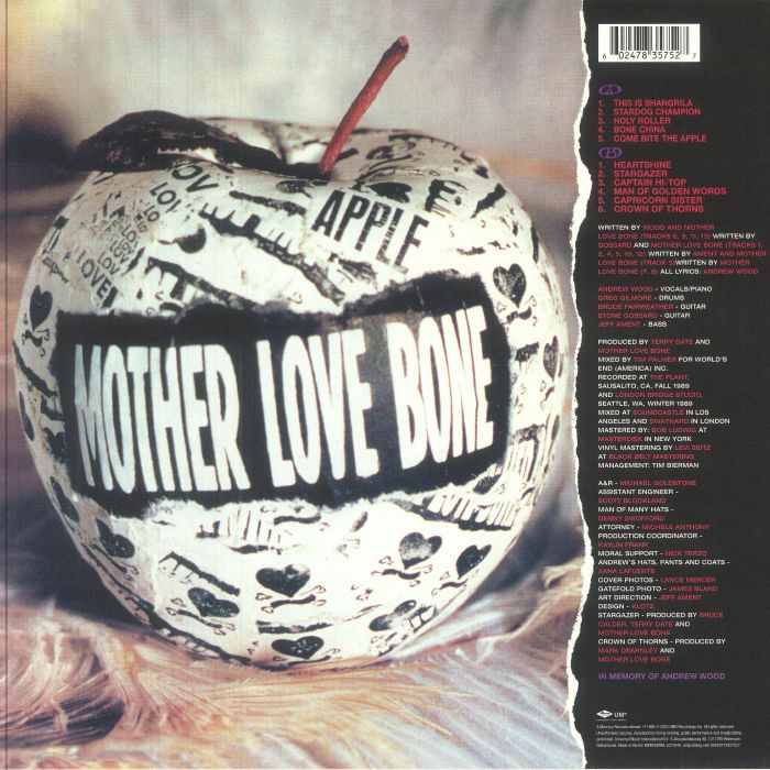 Apple (Remastered) (Indie Exclusive) - Mother Love Bone