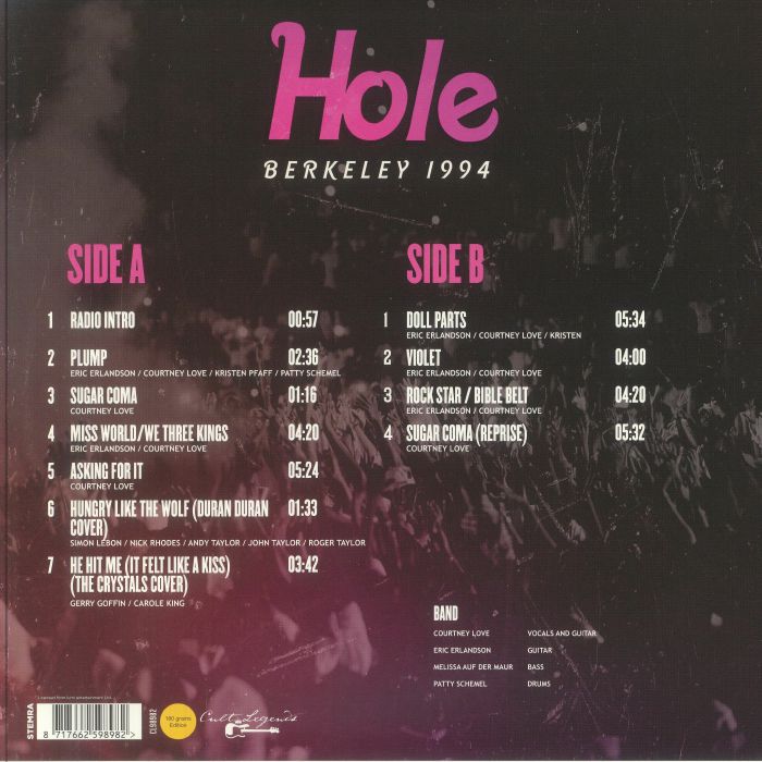 Berkeley 1994 - Hole