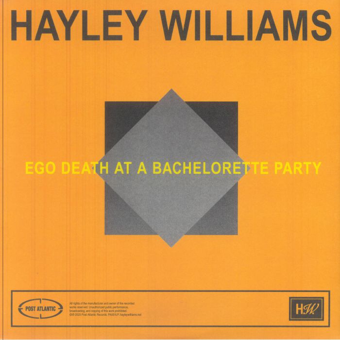 Ego Death at a Bachelorette Party (Yellow Vinyl) - Hayley Williams