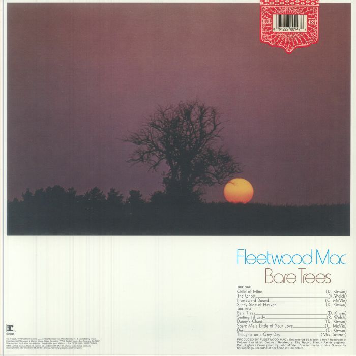 Bare Trees (Rhino Reserve) (Rocktober 2025) - Fleetwood Mac
