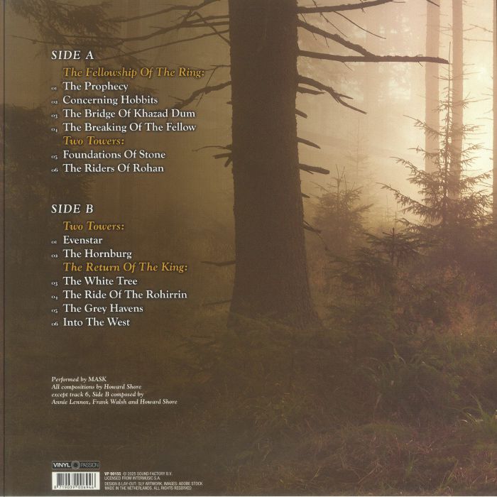 Music from the Lord of the Rings: Themes - Mask / Howard Shore