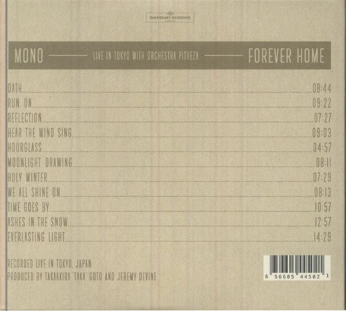 Forever Home: Live in Japan with Orchestra Pitreza - Mono with Orchestra Pitreza (CD)