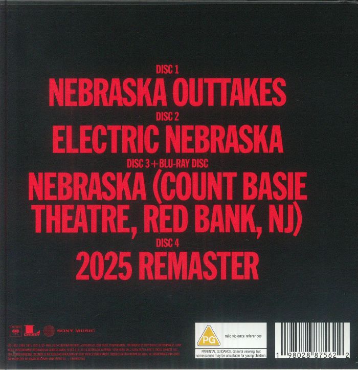 Nebraska '82: Expanded Edition - Bruce Springsteen (4xCD)