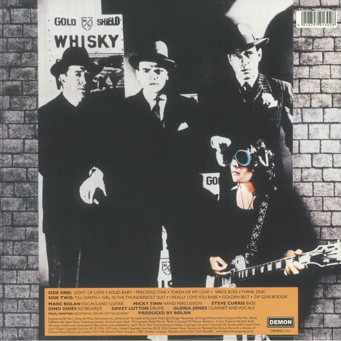Bolan's Zip Gun (50th Anniversary Edition) (National Album Day 2025) - T Rex