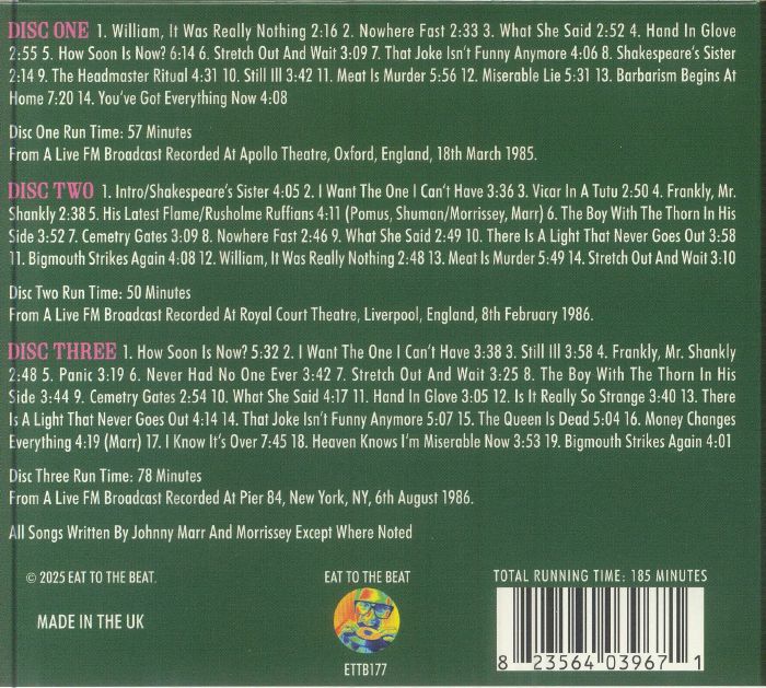 Transmission Impossible - The Smiths (3xCD)