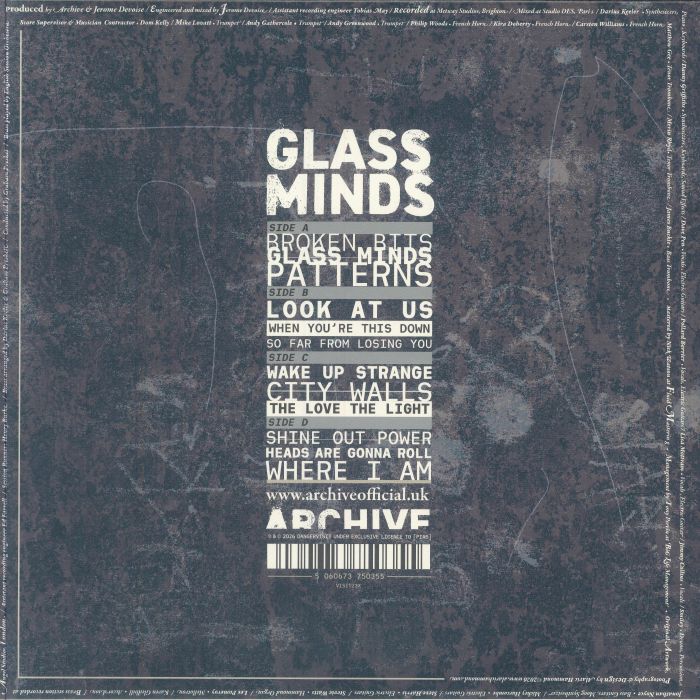 Glass Minds (Limited Orange Vinyl) - Archive