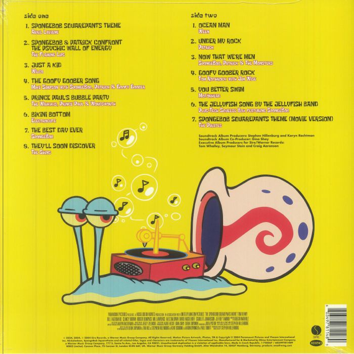 The Spongebob Squarepants Movie (Soundtrack) (Reissue) - Various