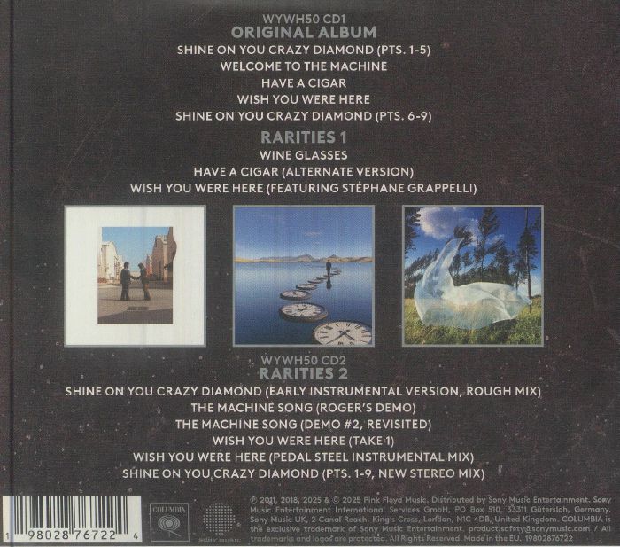 Wish You Were Here (50th Anniversary Edition) - Pink Floyd (2xCD)