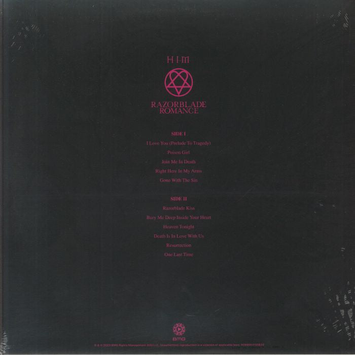 Razorblade Romance (25th Anniversary Edition) (Picture Disc) (Zoetrope) - Him