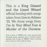 Songs from I'm in Your Mind Fuzz & Murder of the Universe Live in Athens '25 - King Gizzard & the Lizard Wizard