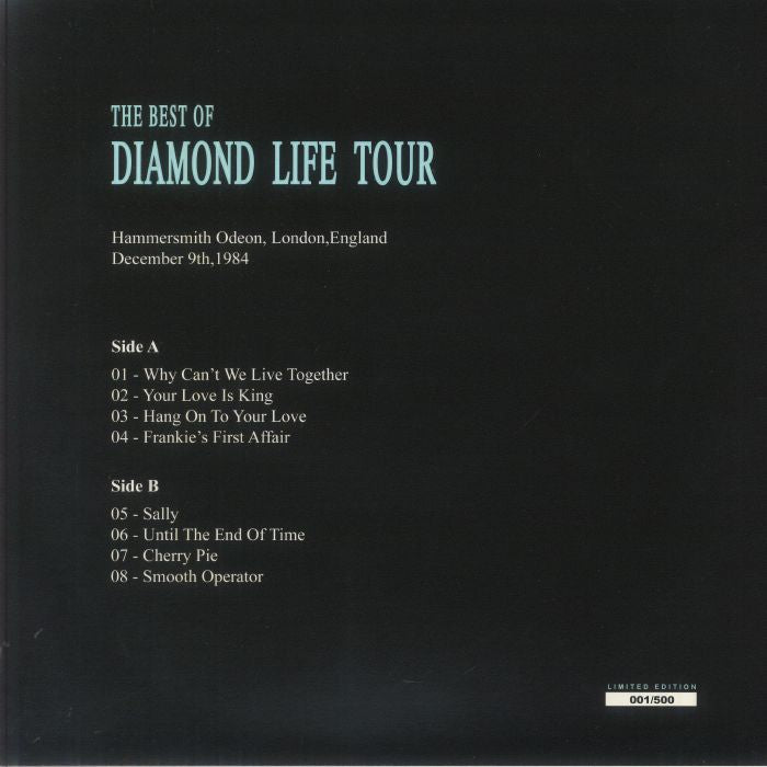 Live in London: Diamond Life Tour - Sade