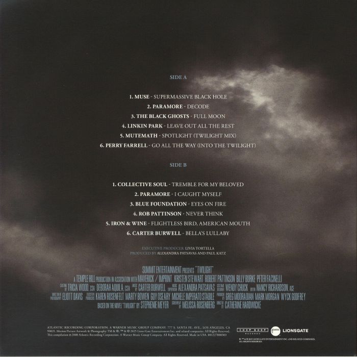 Twilight (Soundtrack) (Turntable Lab Exclusive Edition) ('Mercury' Marbled Vinyl) - Various