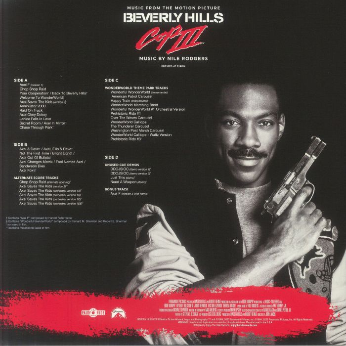 Beverly Hills Cop III (Lita Exclusive Variant) (Soundtrack) - Nile Rodgers