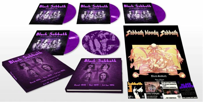 Live 1970-1974 (Remastered) (Box Set) (4xLP) - Black Sabbath