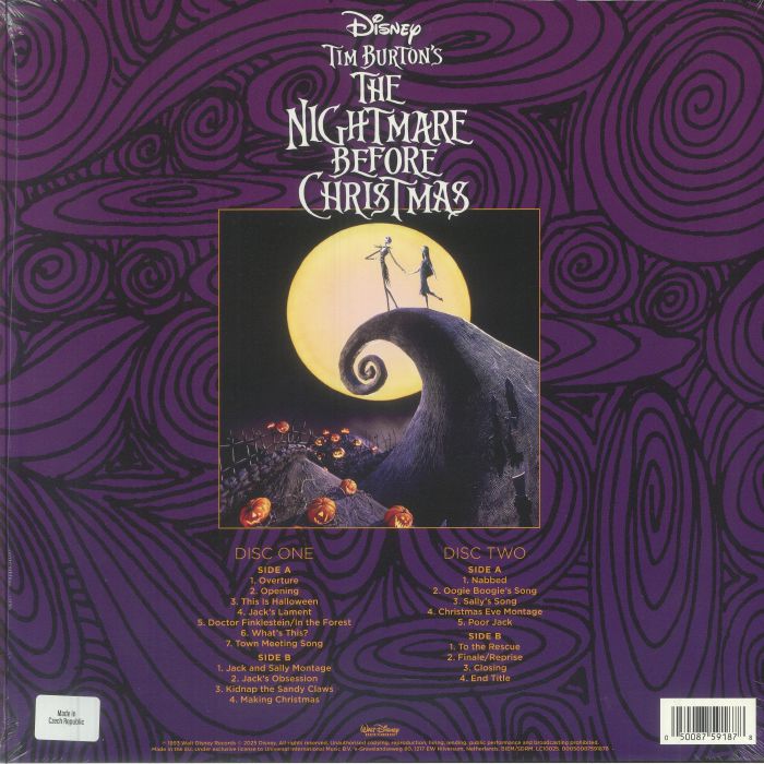 The Nightmare Before Christmas (Soundtrack) (Reissue) - Danny Elfman
