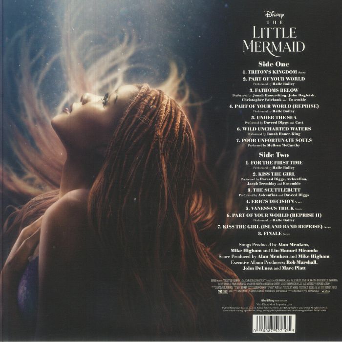 The Little Mermaid (Soundtrack) (Blue Vinyl) - Alan Menken / Howard Ashman / Various