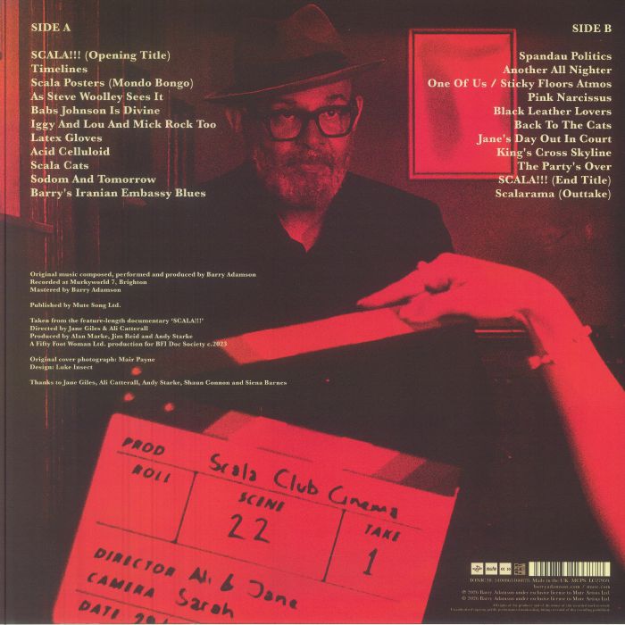 Scala!!! (Soundtrack) (Renkli Plak) - Barry Adamson