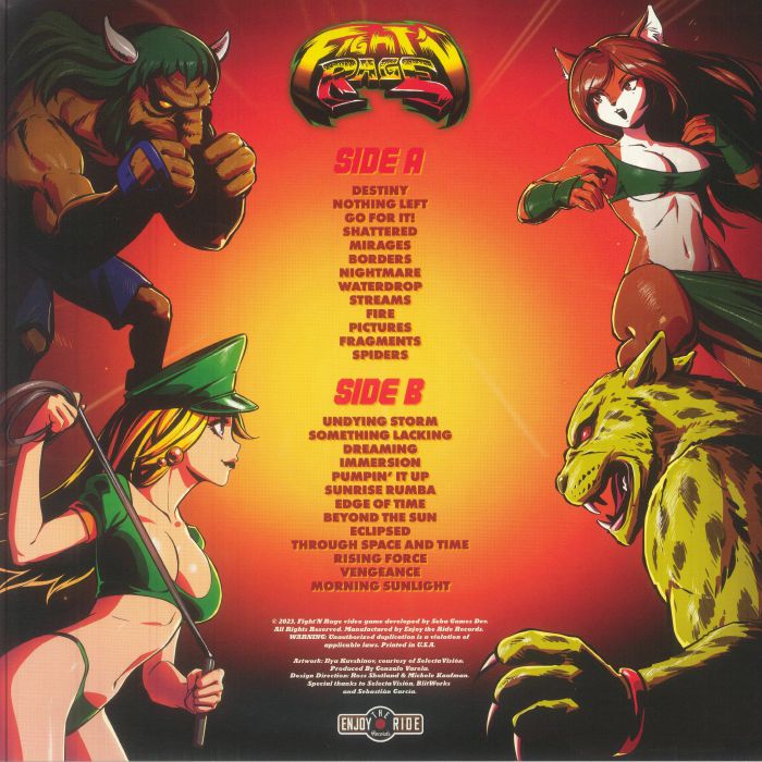 Fight'N Rage (Soundtrack) - Gonzalo Varela