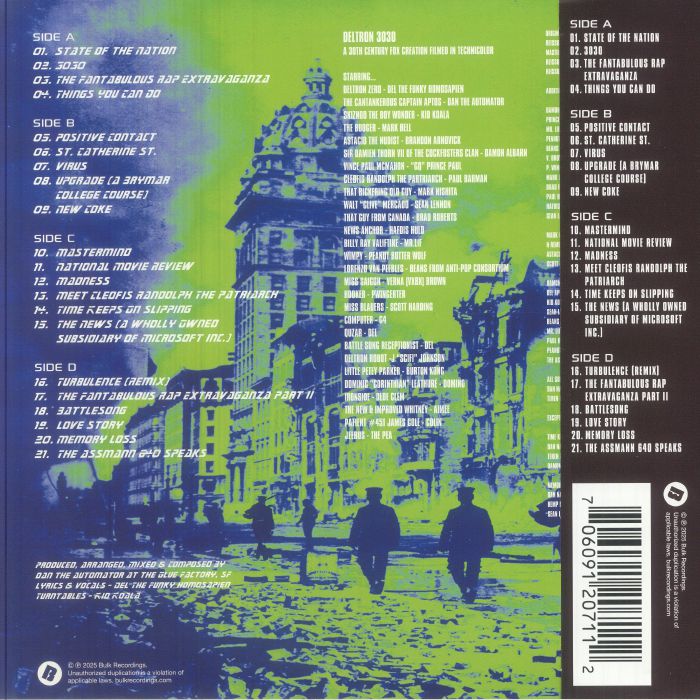 Deltron 3030 (25th Anniversary Edition) (Record Store Day Black Friday Rsd 2025) - Deltron 3030