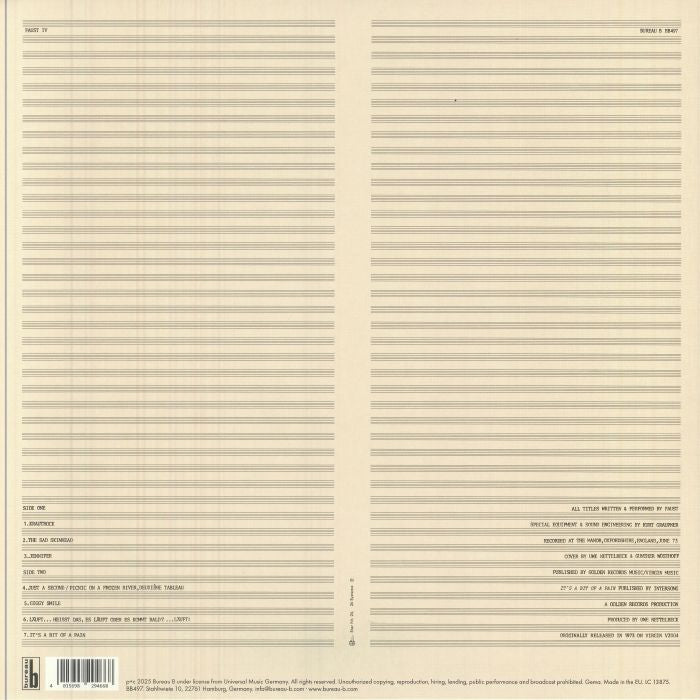 Faust IV (Reissue) - Faust