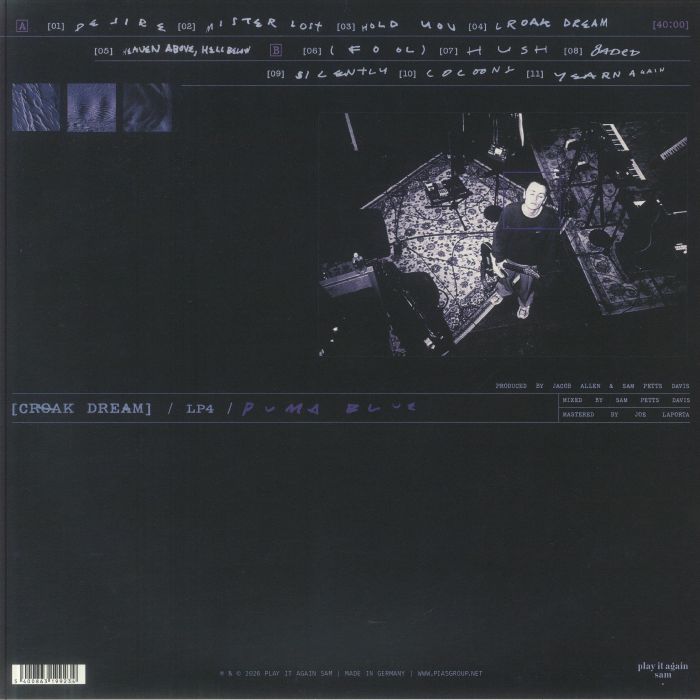 Croak Dream ('Deep Ocean' Vinyl) - Puma Blue
