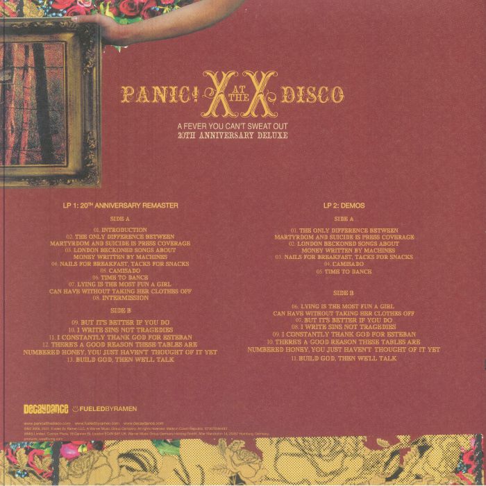 A Fever You Can't Sweat Out (20th Anniversary Edition) - Panic! At The Disco