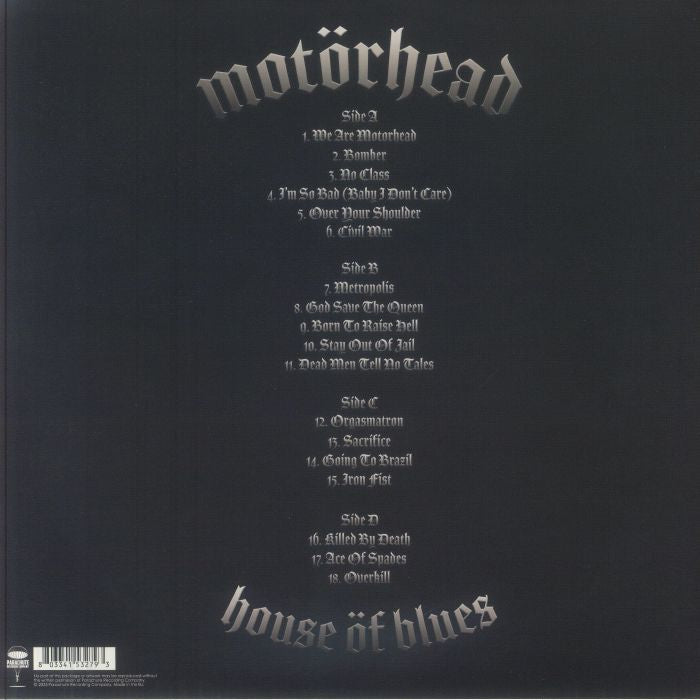 House of Blues - Motorhead