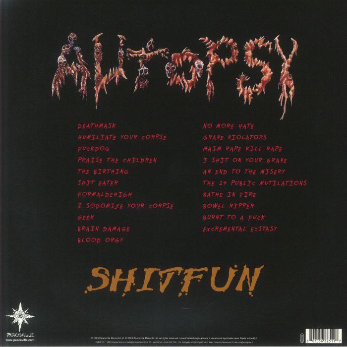 Shitfun (30th Anniversary Edition) - Autopsy