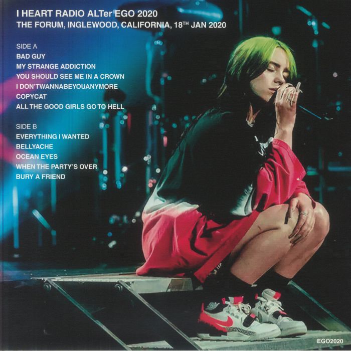 Alter Ego 2020 (Blue Marbled Vinyl) - Billie Eilish
