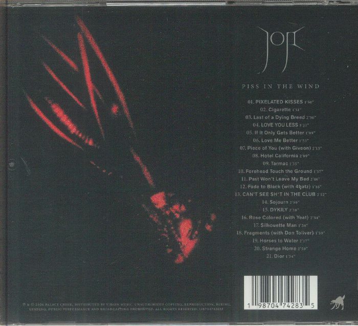 Piss in the Wind - Joji (CD)