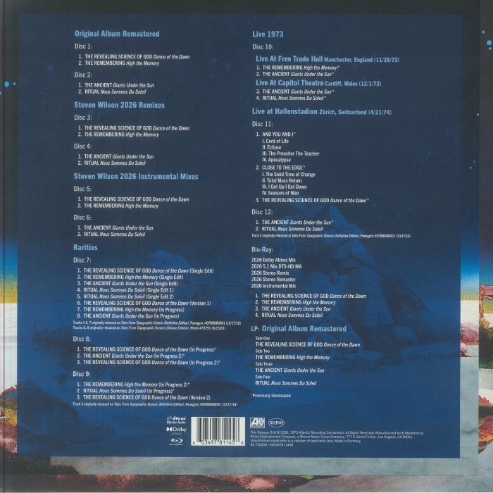 Tales from Topographic Oceans (Super Deluxe Edition) - Yes
