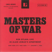 Masters of War (Live in Alan Lomax's Apartment) (Record Store Day Black Friday Rsd 2025) - Bob Dylan