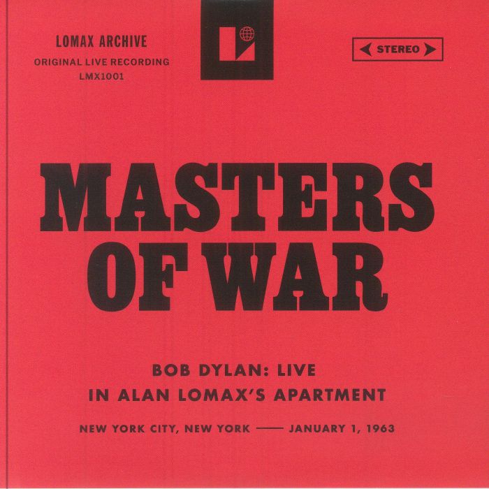 Masters of War (Live in Alan Lomax's Apartment) (Record Store Day Black Friday Rsd 2025) - Bob Dylan