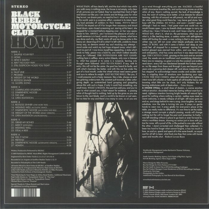 Howl (20th Anniversary Edition) (Box Set) (3xLP) - Black Rebel Motorcycle Club