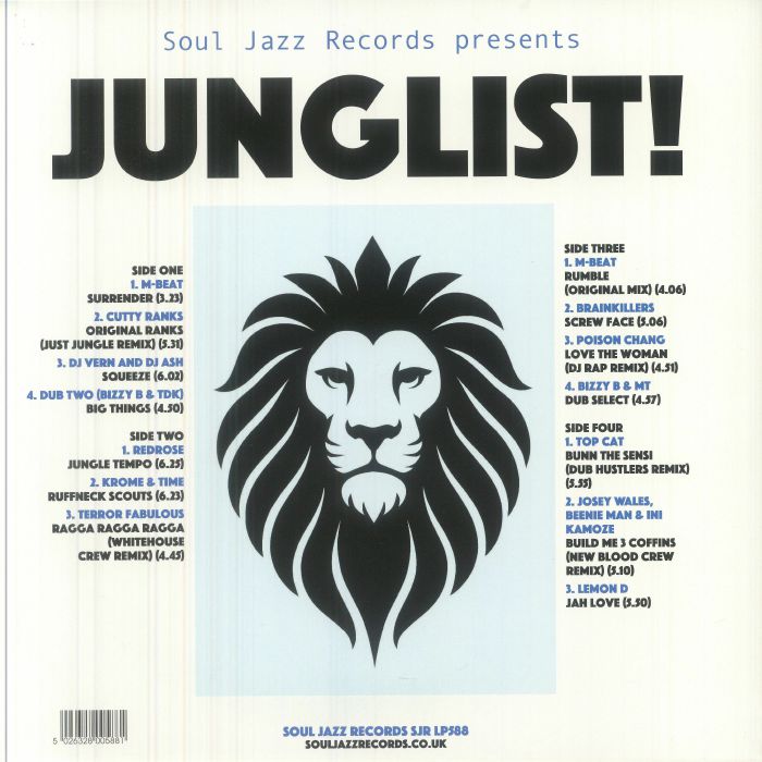 Junglist!: Old Skool Ragga D&B Jungle 1993-95 - Various