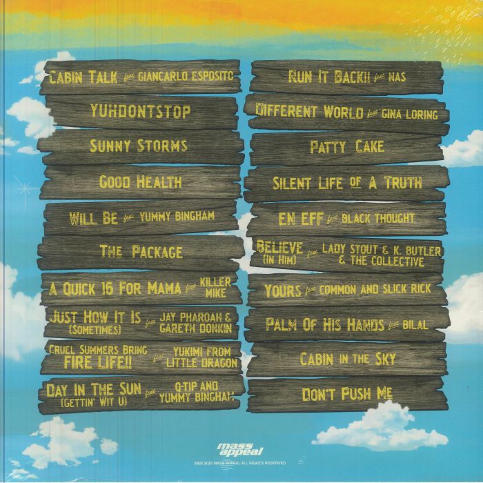 Cabin in the Sky (Yellow Vinyl) - De La Soul