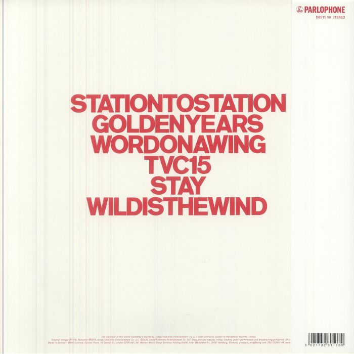 Station to Station (50th Anniversary Edition) (Half Speed Remastered) - David Bowie