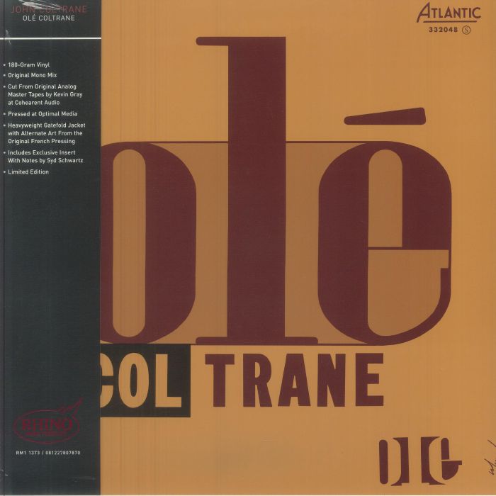 Ole Coltrane (Mono) (Rhino High Fidelity 65th Anniversary Editon) (Indie Exclusive) - John Coltrane