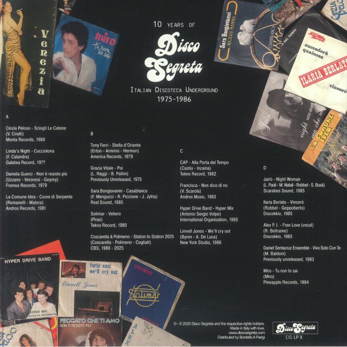 Discoteca Sound: Italian Discoteca Underground 1975-1986 - Various