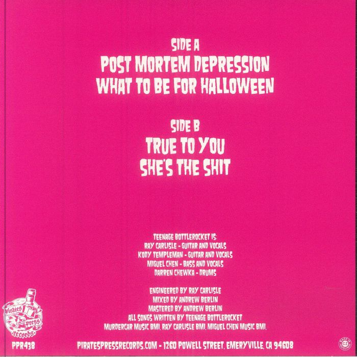 Mission to Shred (Limited Pink Vinyl) - Teenage Bottlerocket