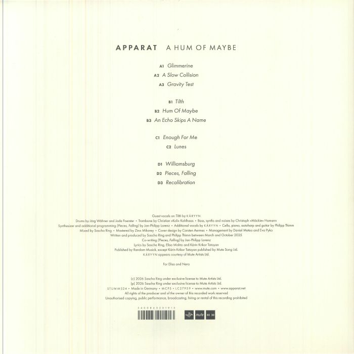 A Hum of Maybe - Apparat