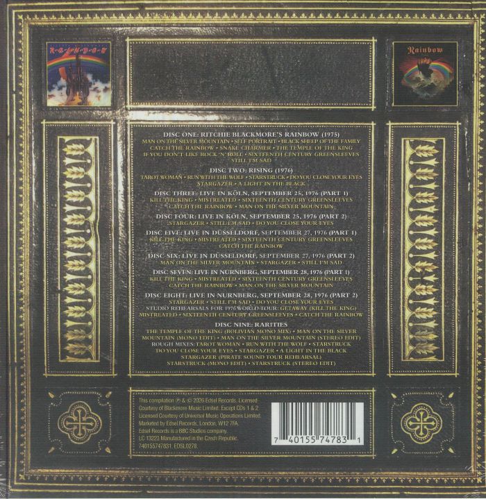The Temple of the King: Rainbow 1975-1976 (Deluxe Edition) - Rainbow (CD)