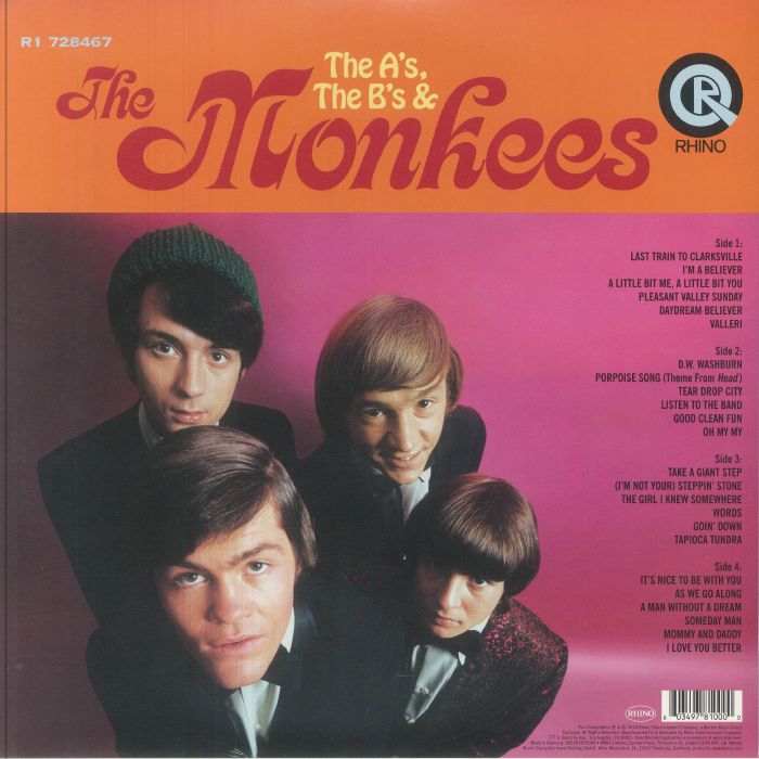 The a's the B's & the Monkees (Start Your Ear Off Right 2026) (Indie Exclusive) - The Monkees