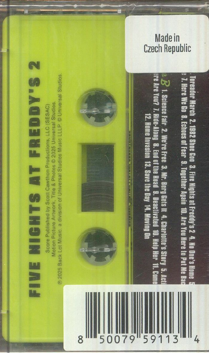 Five Nights at Freddy's 2 (Soundtrack) - The Newton Brothers (Kaset)