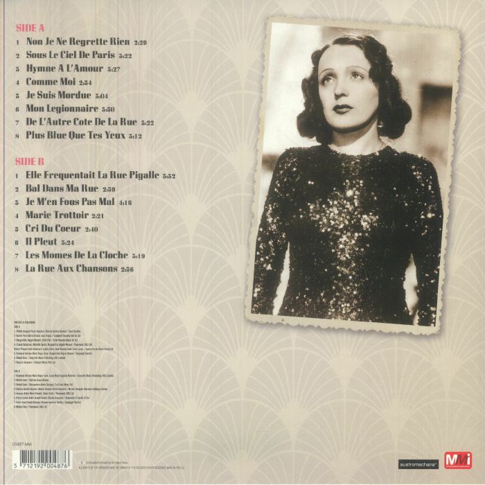 Non Je Ne Regrette Rien - Edith Piaf